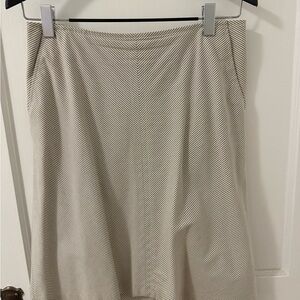 Banana Republic Seersucker A-Line Skirt